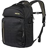 VIKTOS Perimeter 25 Liter Durable Tactical Waterproof Aluminum Reinforcement Sheet Outdoor EDC Backpack with 15" Laptop Compartment, Nightfjall