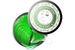 NAZANO Under Eye Patches for Dark Circles and Puffiness - Under Eye Masks Anti-Aging Collagen Hyaluronic Acid, Reduce Dark Circles & Wrinkles Skincare Beauty Products for Self Care (30 Pairs)