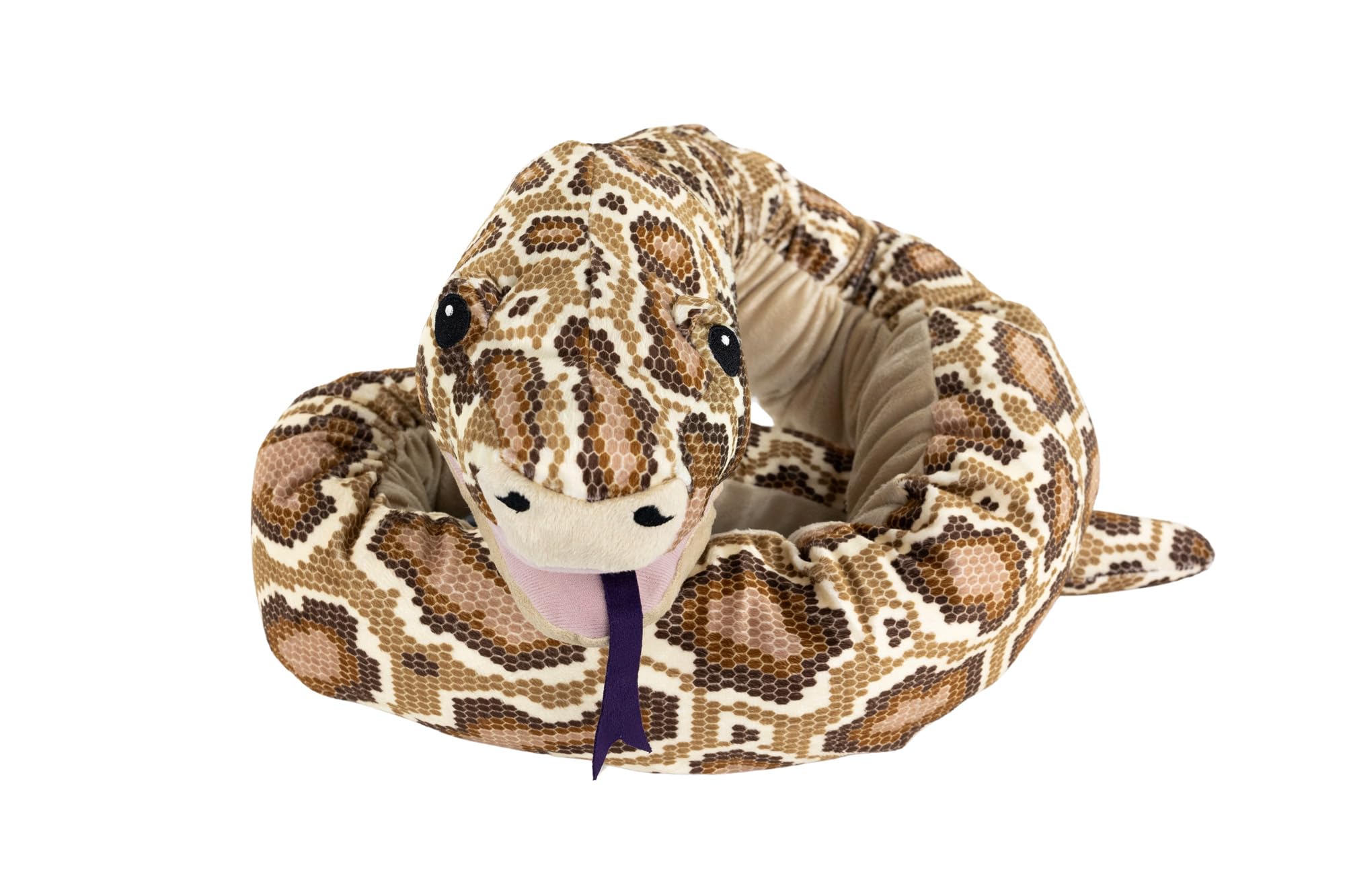 Ikea Polyester Burmese Python Snake Puppet, 67 inches, Ages 18 Months and Up