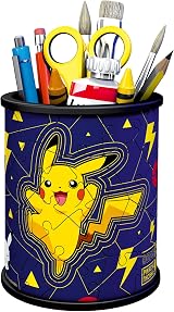 Ravensburger Pokemon Gifts 3D Jigsaw Pencil Pot 54 Pieces No Glue Required view 2