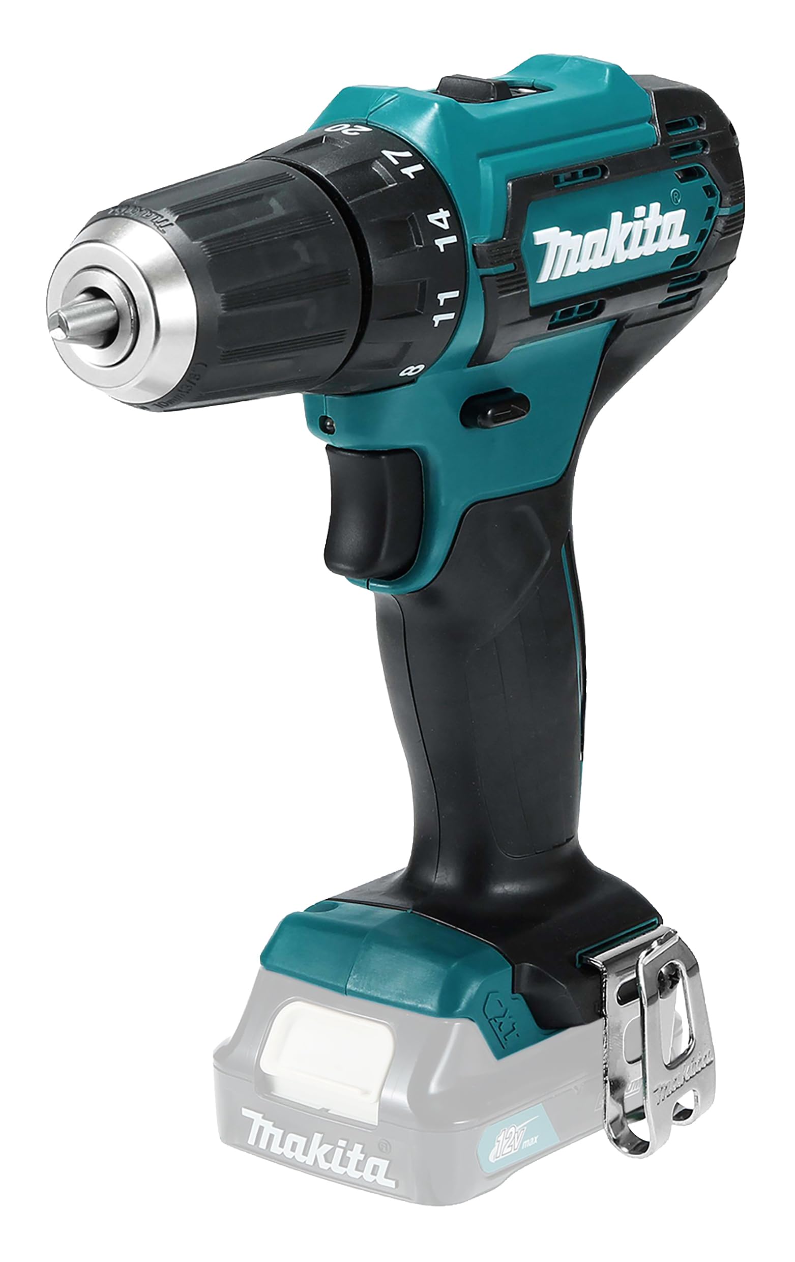 Makita DF333DZ 12V Max Li-Ion CXT Drill Driver - Batteries and Charger Not Included, Blue