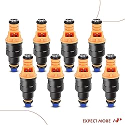 A-Premium Set of 8 Fuel Injector - Compatible with