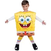 SpongeBob SquarePants Official Toddler Halloween Costume - Premium Quality Foam Backed Top plus Pants with Boot Tops