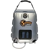 Advanced Elements - Summer Shower/Solar Shower - Different Capacity - Shower Head - Reflective Mirror - Fill Valve - Black or