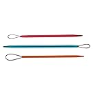 KnitPro Wool Needles,Aluminium, Multi-Colour, Set of 3