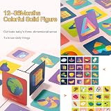 beiens Newborn Visual Stimulation Cards 160 Pages 0-36 Months Black White view 6