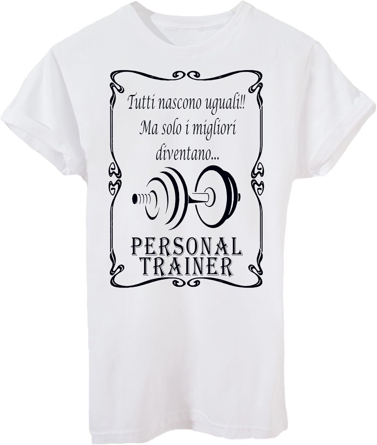 Image T Shirt Mestieri Lavori Solo I Migliori Diventano Personal Trainer Divertente Maglietta Amazon It Abbigliamento Frasi Simpatiche Per Personal Trainer