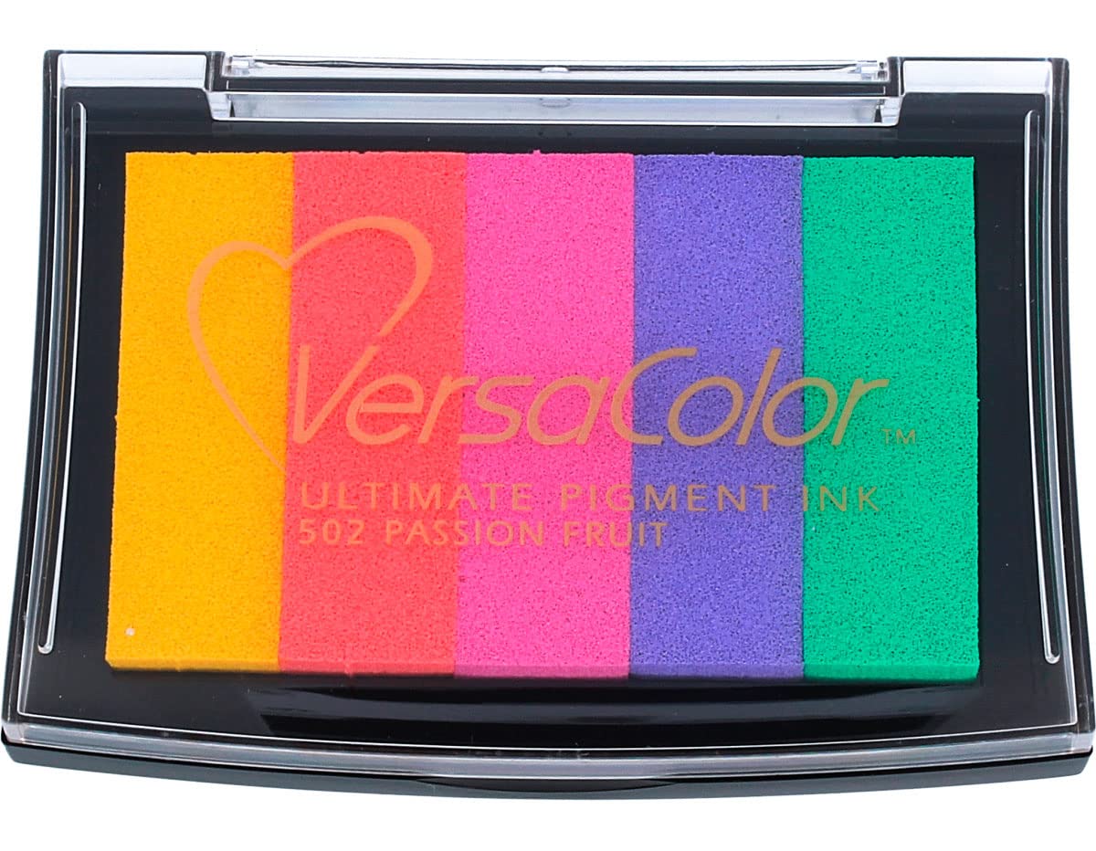 Versacolor 5-Colour Pigment Pad, Passion Fruit