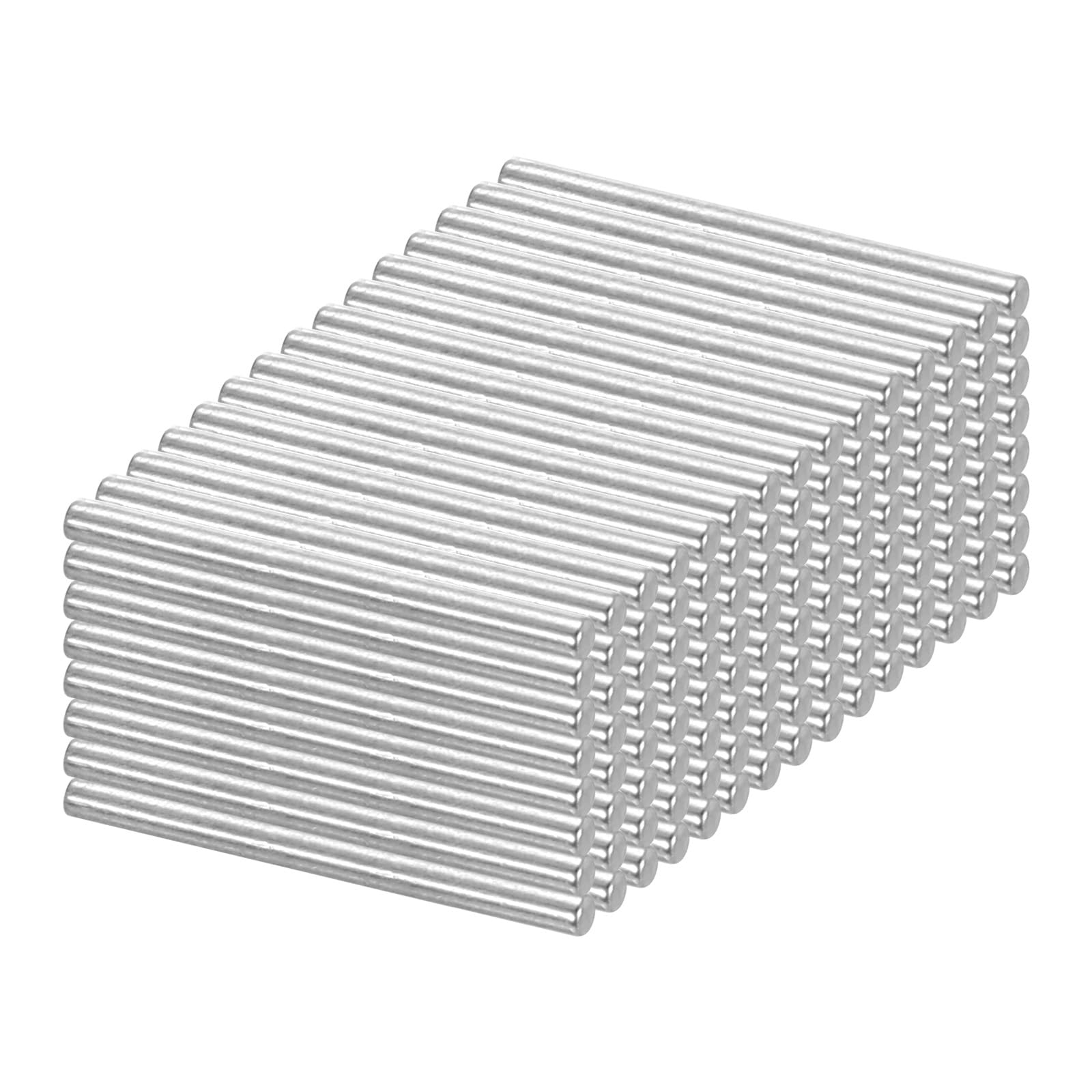 PATIKIL 100 Pcs 304 Stainless Steel Dowel Pins 2x30 mm (5/64" Dia) Metal Shelf Pegs