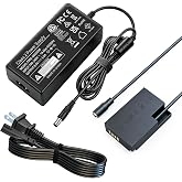 HY1C LP-E17 Dummy Battery DR-E18 DC Coupler ACK-E18 Power Supply Adapter Kit for Canon EOS R50 Canon EOS R8 R10 R100 RP, Rebel T6i T7i T8i T6s SL2 SL3 77D 200D 250D 800D 850D Cameras