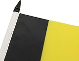 AZ FLAG Belgium Table Flag 5x8 in Polyester with Pole & Black Base view 4