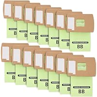 12-Pack Replacement Vacuum Bags For Oreck Buster B Canister Vacuums - Replaces PKBB12DW
