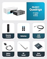 MAJORITY Quadriga Internet Radio DAB+ CD Player 120W 2.1 Bluetooth Spotify view 7