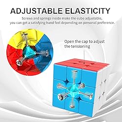 UUWEI 3x3x3 Speed Cube,Stickerless Magic