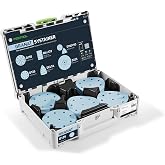 Festool 578193 Granat 5-Inch (125mm) Abrasive Systainer&sup3; SYS-STF D125 GR-Set