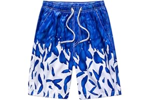 Men's Swim Trunks Men's 22 Inch Length Cargo Pocket Boardshort Swim Trunkboard Shorts Bathing Suit Men's Swim Trunks