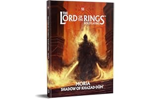 Free League Publishing Moria – Shadow of Khazad-dûm™ Expansion for The Lord of The Rings™ Role Playing Game 5E, Adults, Family, Teens 14+ LOTR Tabletop Fantasy Compendium