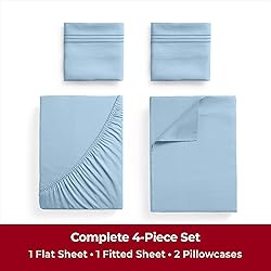 Mellanni Iconic Twin XL Sheet Set - 4-Piece Bed