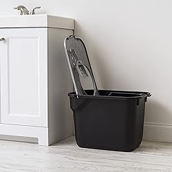 IRIS USA Square Top Entry Cat Litter Box with