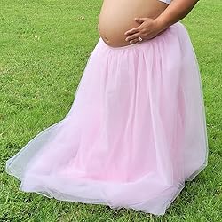 WDPL Women's Long Tutu Tulle Skirt A Line Floor