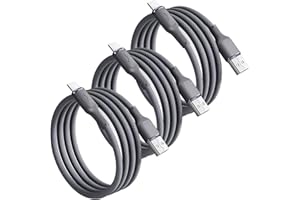 for iPhone Charging Cable, 5FT 3pack USB to USB L/IP Cables Fast Charging, Tungsten-Gold Braided, iPhone Charger Cord iPhone 