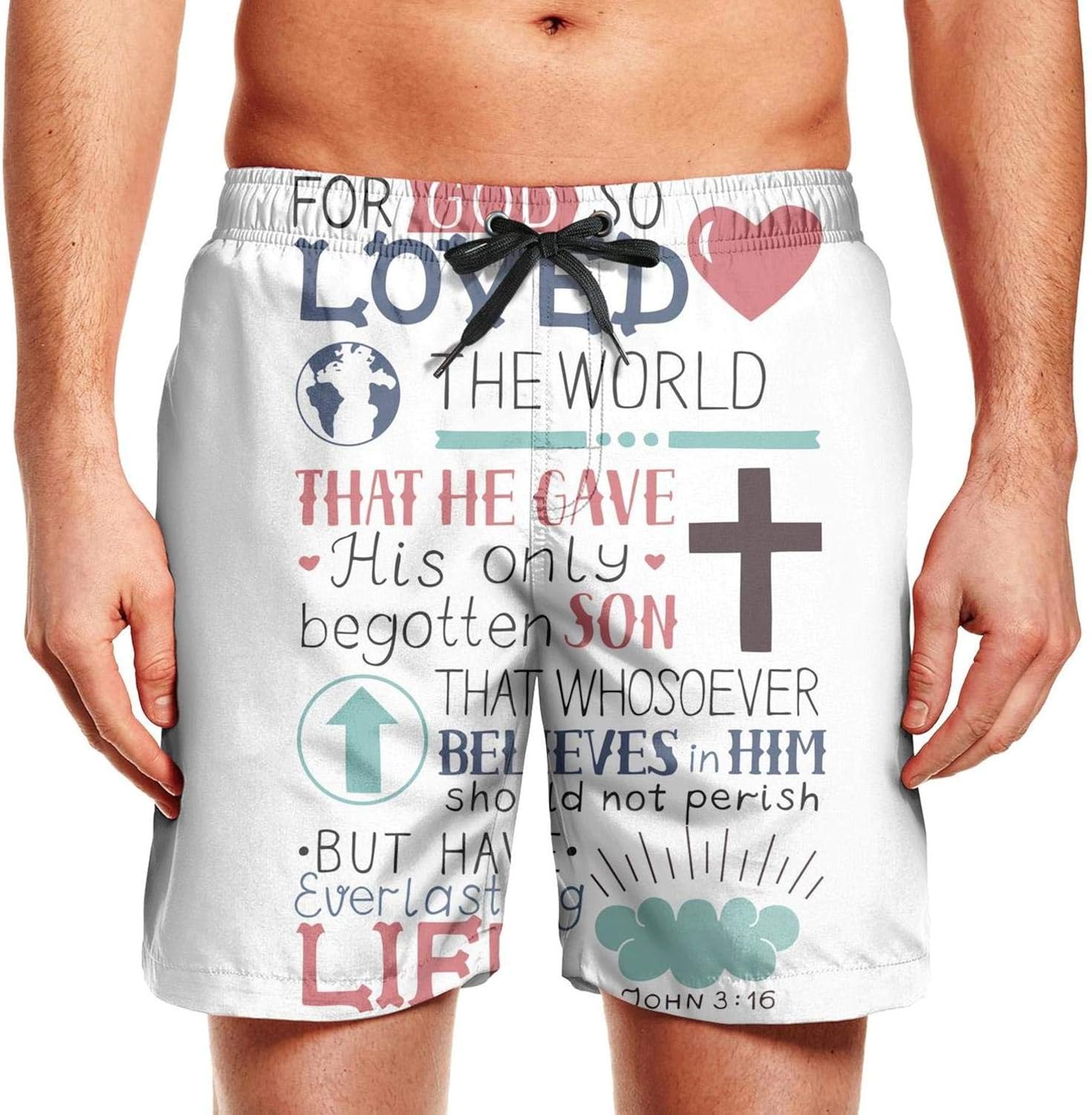 mens dark green swim trunks