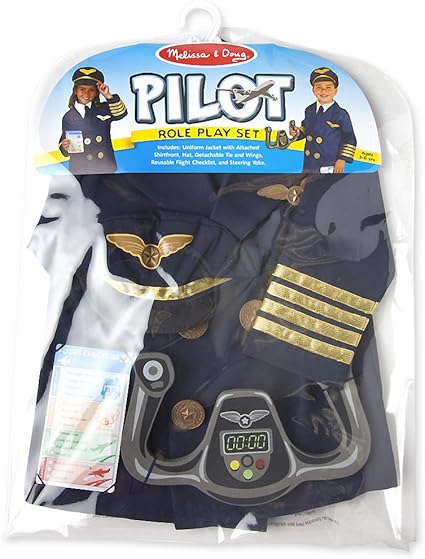 melissa and doug pilot costume