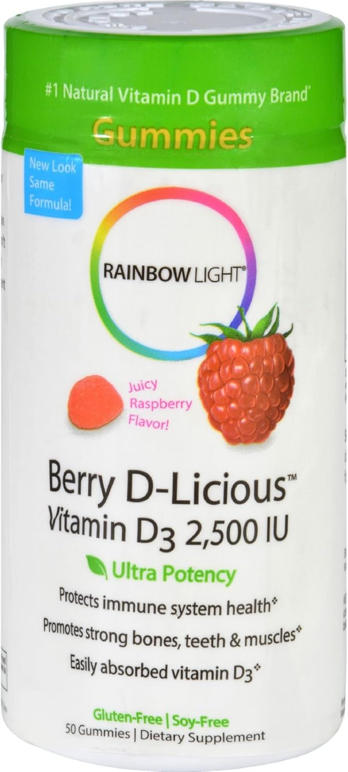 Rainbow LT VIT D3 2500IU Gummy- 50EA