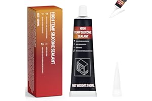 INNOVAYOU 100ml White Oven Heat Resistant Glue, 570°F Heat Resistant, High Temperature Adhesive for Oven, Grill, Microwave