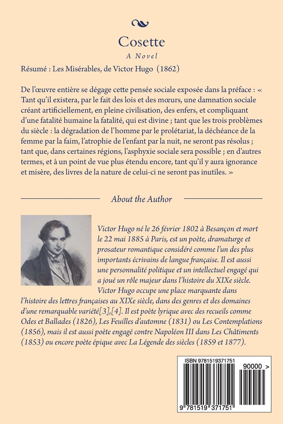 Amazon Fr Cosette Les Miserables Tome Ii Hugo M Victor Ballin M Philippe Livres