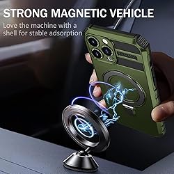 FRLMOOES for iPhone 13 Pro Max Case Magnetic