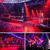 U King 4 Pack RGB 72W LED Stage Lights with Remote 7CH 5 Modes view 7