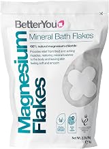 BetterYou Magnesium Original Bath Flakes 1kg - Vegan & Mineral Bath Salts view 1