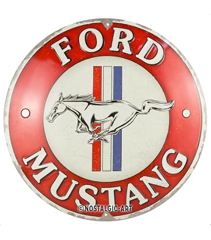 Placa De Metal Decorativa Con Camuflaje Realtree Y Logo Ford - Para F150, Mustang - Chroma MC50141