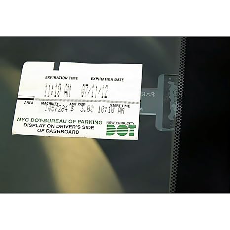 2 Premium Ticket-Halter / Clip für die Auto Windschutzschutzscheibe für Parkschein, Anwohnerparkausweis, Parkausweis, selbstk