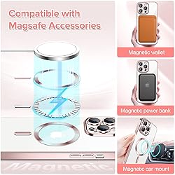 Hython Magnetic Clear Case for iPhone 14 Pro Case