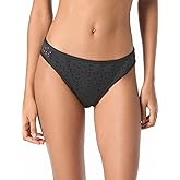 Michael Kors Womens Laser Cut Scuba High Leg Bottom