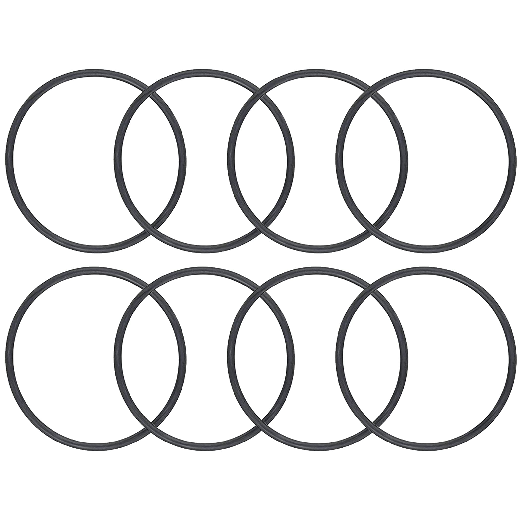 Photo 1 of (8-Pack) Salt Cell O-Ring Compatible with Hayward GLX-Cell-Union Buna-N for Turbo Cell Salt Chlorination Cell Union - Aftermarket T-Cell Union O-Rings
