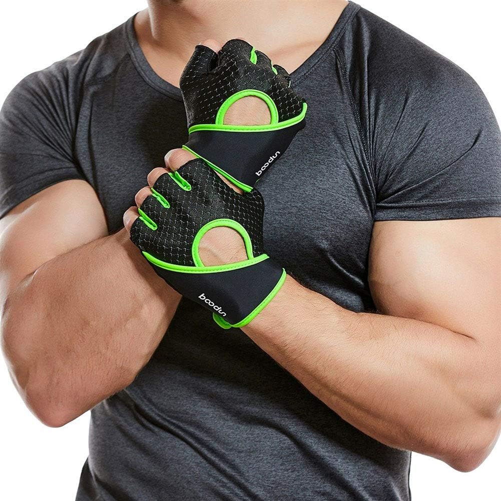 GXGM Fitness Handschuhe Für Männer & Frauen - Anti-Rutsch Gym Handschuhe Mit Stoßdämpfung