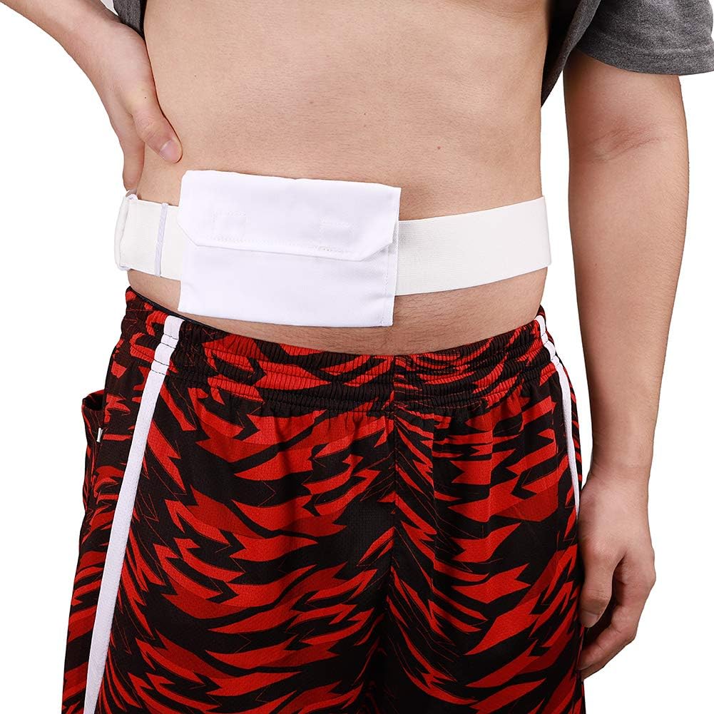 Catheter Fixation Strap by Fushida Abdpminal Dialysis Belt with Rubber Band,Patient Drainage Tube Belt,Professional Nursing for Kidney Patients 1910-YLL0057