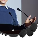 SZCXDKJ 10 Packs Headset Microphone Foam Covers 30mm 22mm 8mm Black view 7