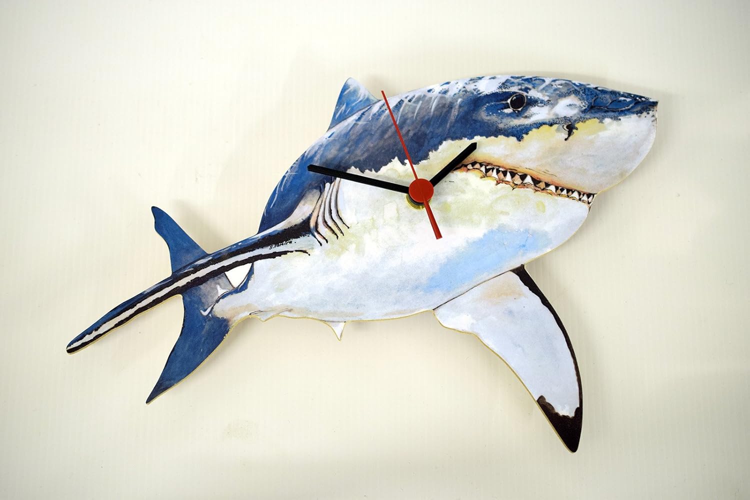 Shark Wall Clock Amazon.co.uk Garden & Outdoors