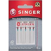 SINGER Titanium Universal Needles 90/14-5 Pack