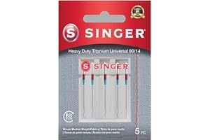 SINGER Titanium Universal Needles 90/14-5 Pack