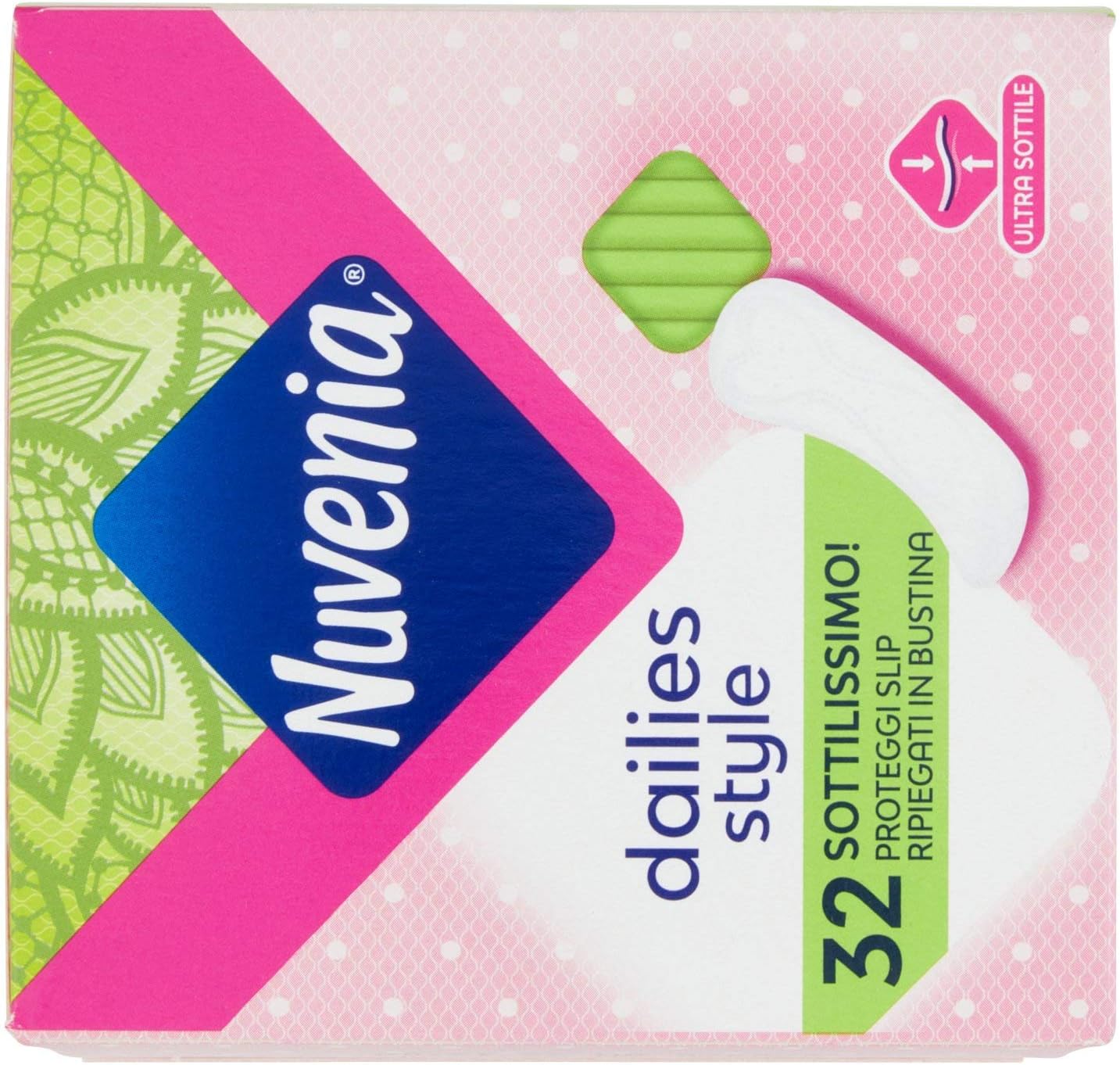 Nuvenia 192-piece Very Thin Slip Protector (6 packs of 32 panty protectors), mini/panty liner - Image 4