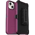 OtterBox iPhone 14 & iPhone 13 (Only) - Defender Series Case - Canyon Sun (Pink) - Rugged & Durable - with Port Protection - Includes Holster Clip Kickstand - Non-Retail Packaging