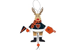 TOPPERSCOT BY BOELTER BRANDS NFL Wooden Cheer Ornament