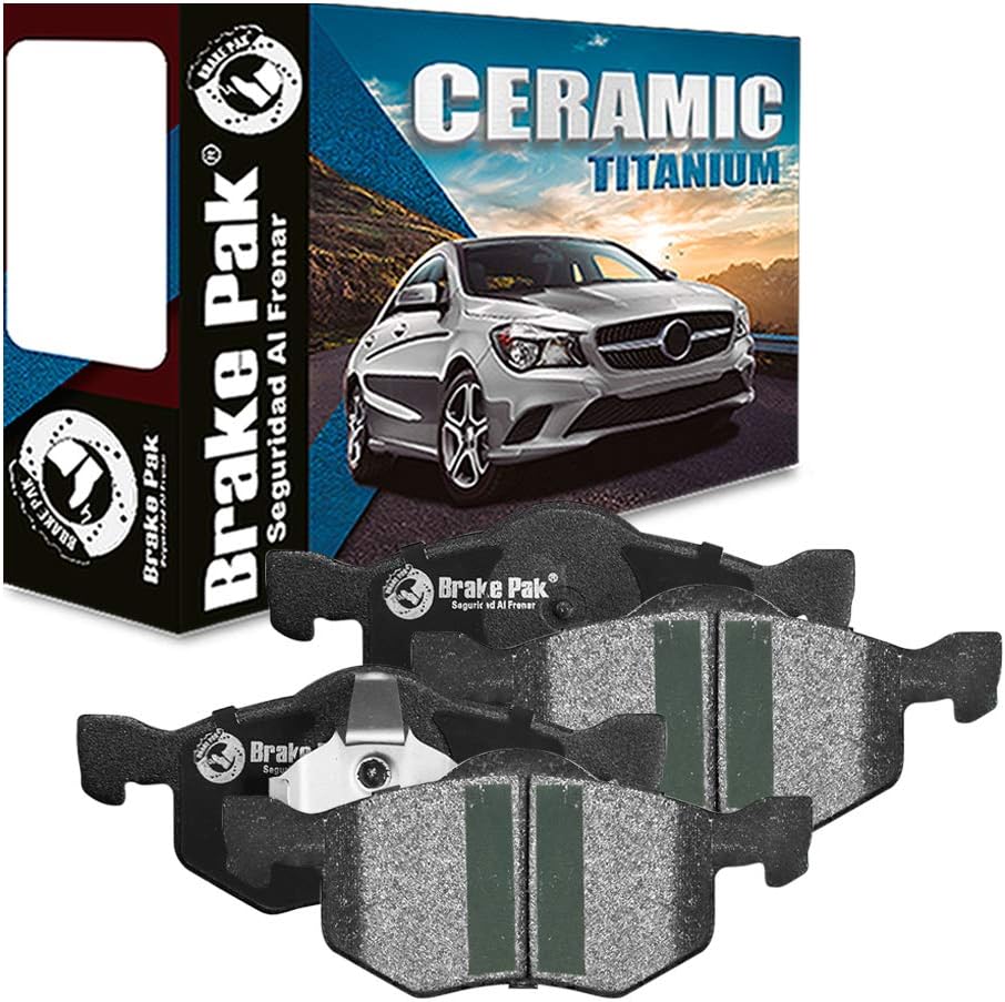 Brake Pak 7719BPTC Titanium&Ceramic Organics Brake Pads