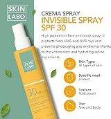 SkinLabo SPF 30 Face Body Spray UVA UVB Protection Photo-Aging Moisturising view 2