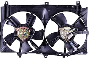 OTN TONG YANG TYG OE Replacement(CAPA Quality) Cooling Fan Extra Silent for 2003-2007 Infiniti G35 Coupe V6/3.5, 2003-2007 G35 Sedan V6/3.5, 2003-2007 Nissan 350Z V6/3.5 | 21481-CF40B | NI3115127 | 620-429